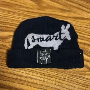 Kids Black and Gray Beanie